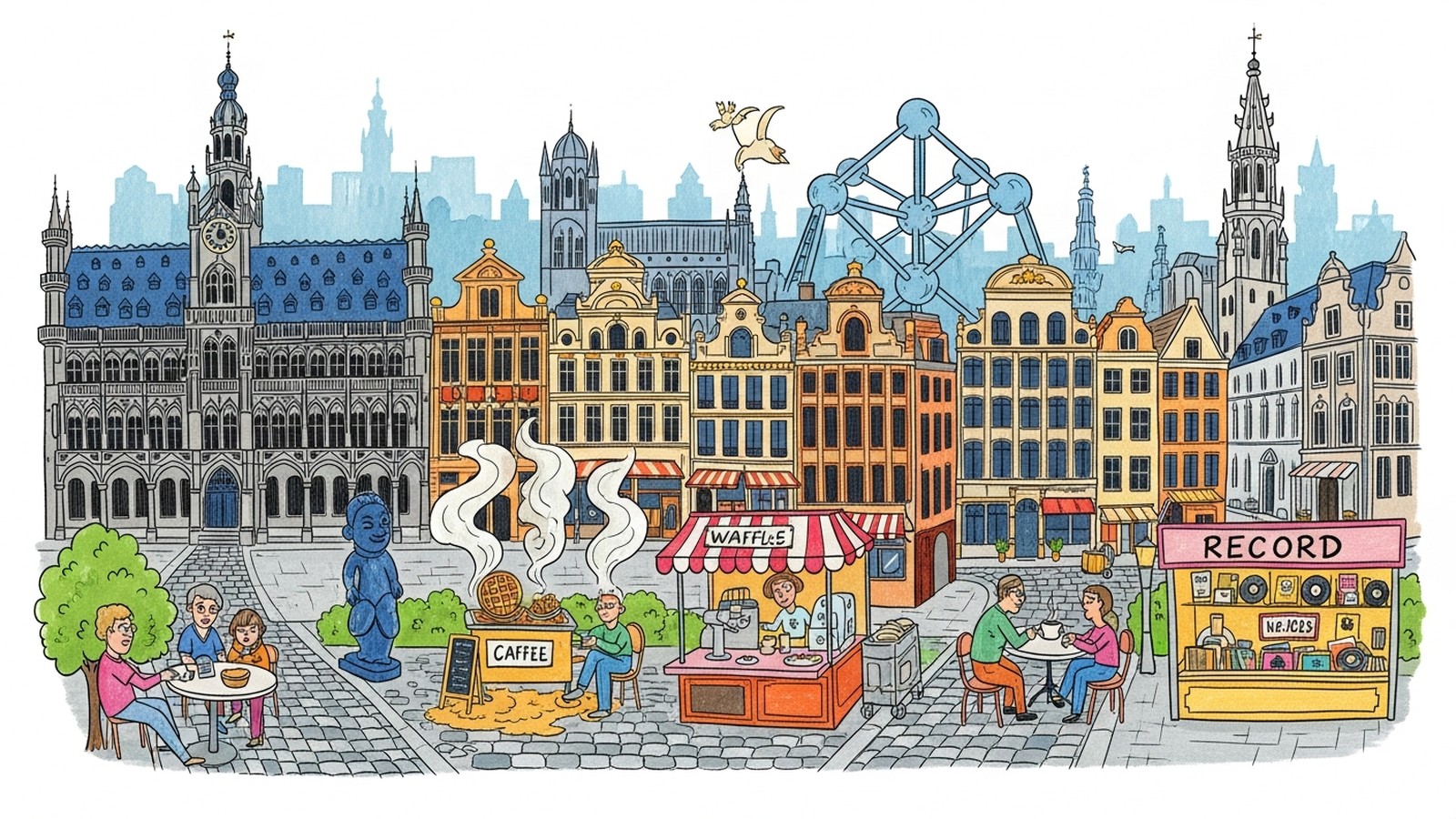 EU Brussels: Heart of Europe Walk