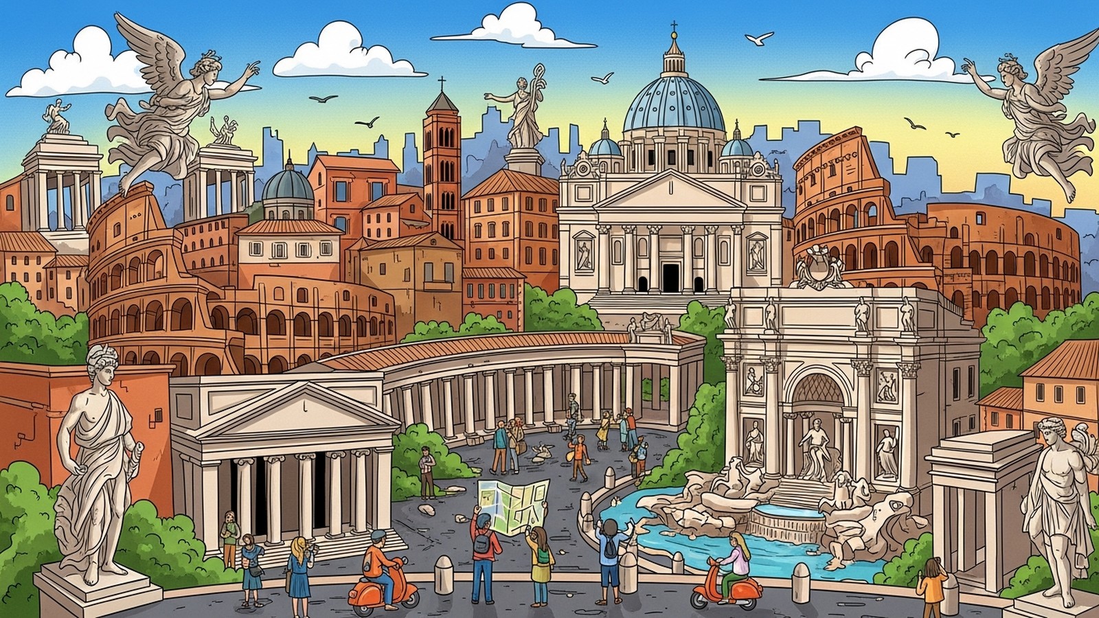 Baroque Rome: Bernini & Caravaggio Trail