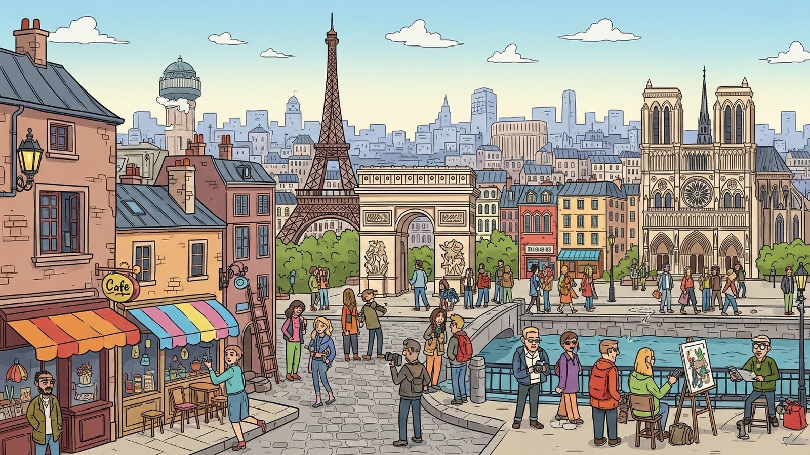 Paris Food Walk: Croissants to Macarons