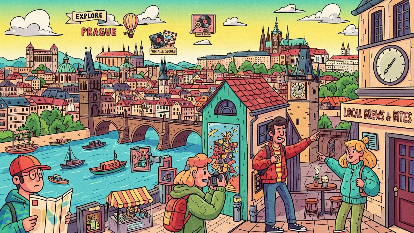 Prague Food Walk: Trdelník to Svíčková