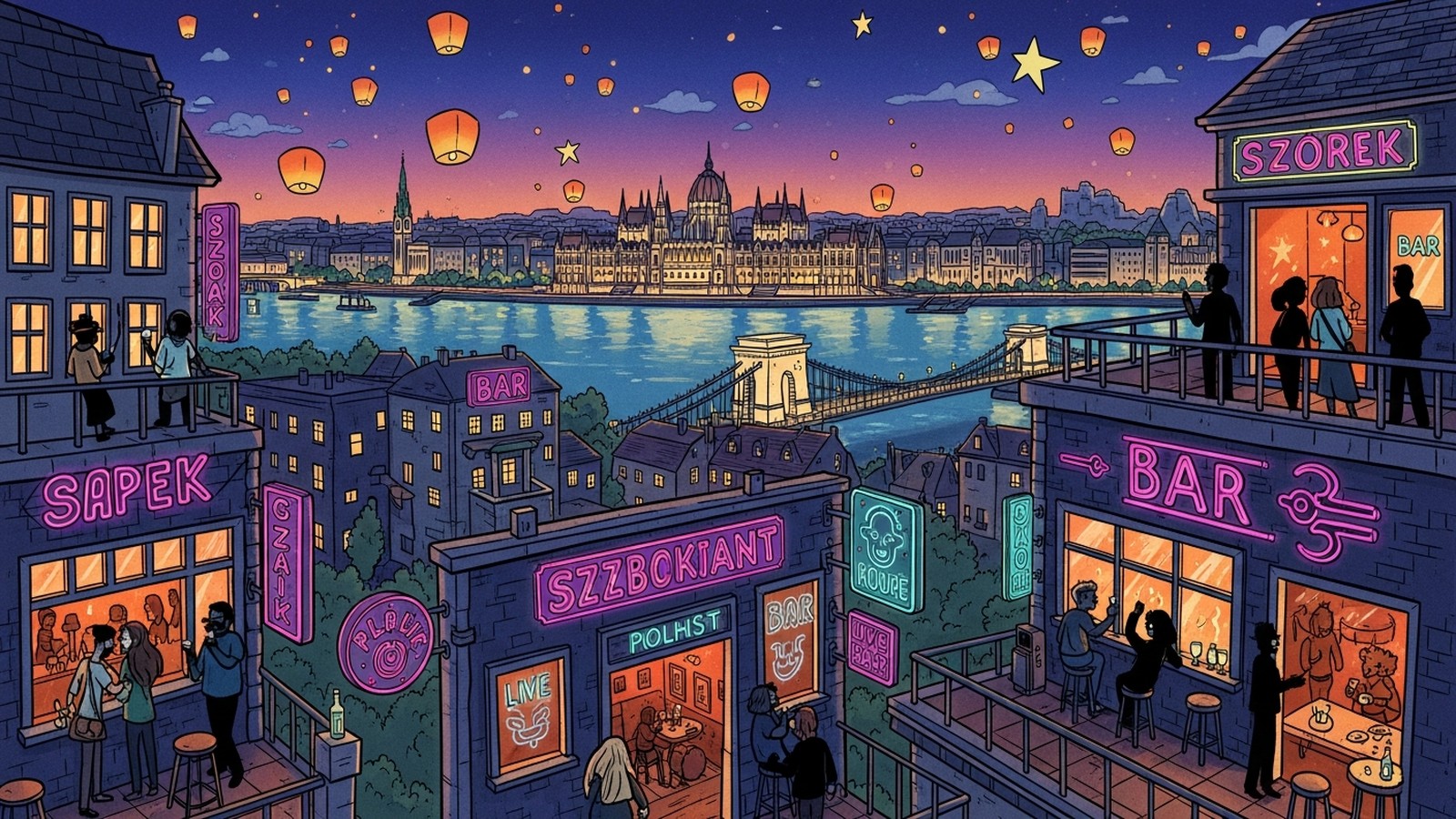 Ruin Bars Budapest: Jewish Quarter Nightlife