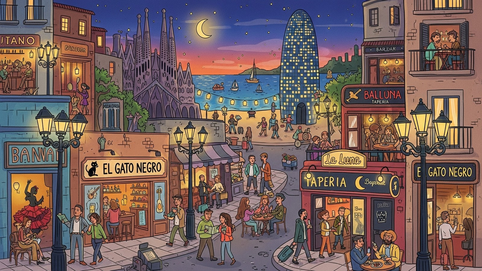 Barcelona After Dark: Ramblas to Raval