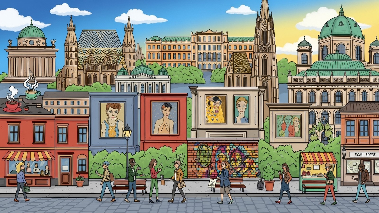 Vienna Art Walk: Klimt, Schiele & Secession