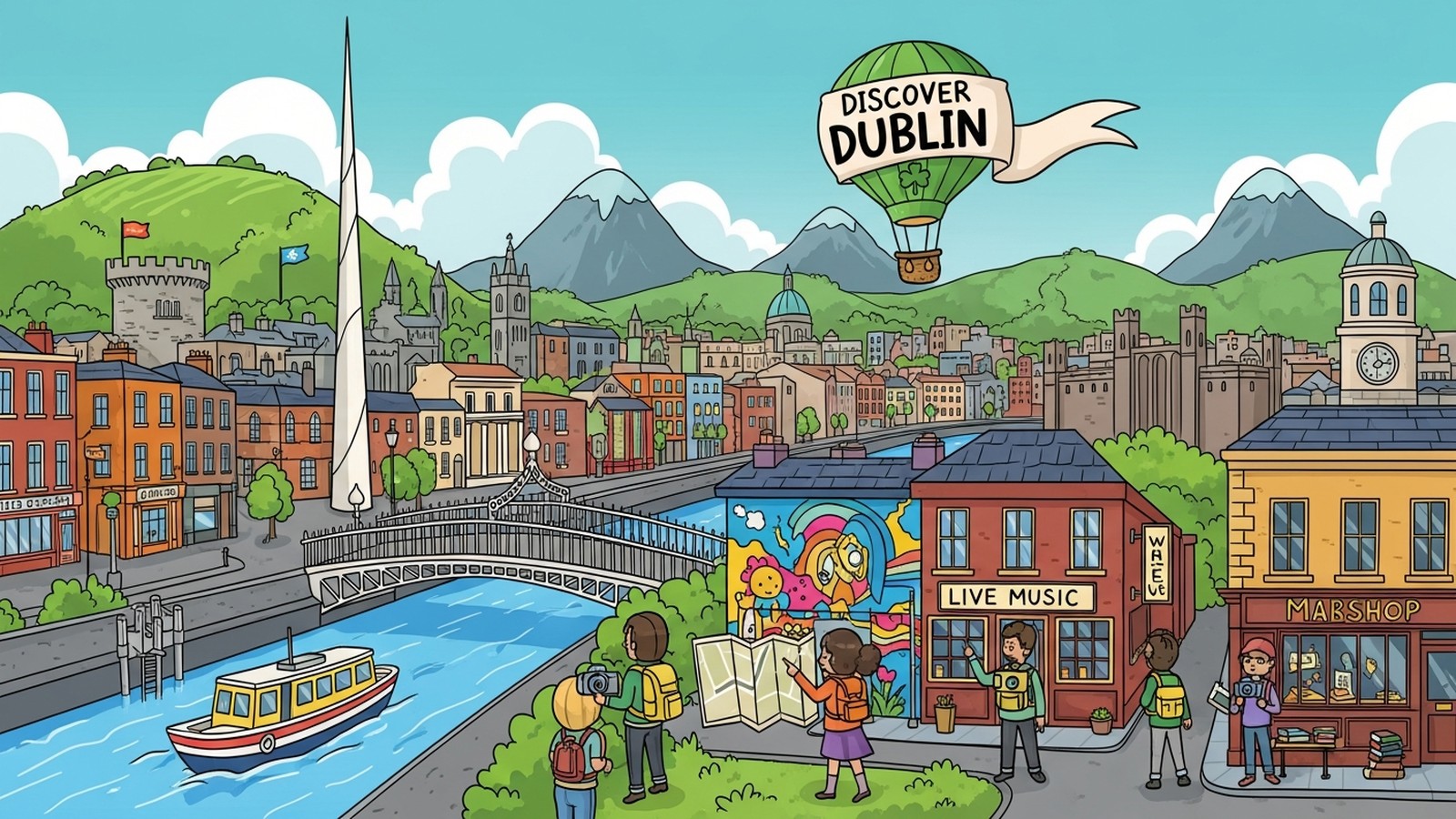 Ulysses Dublin: Joyce's Literary Walk