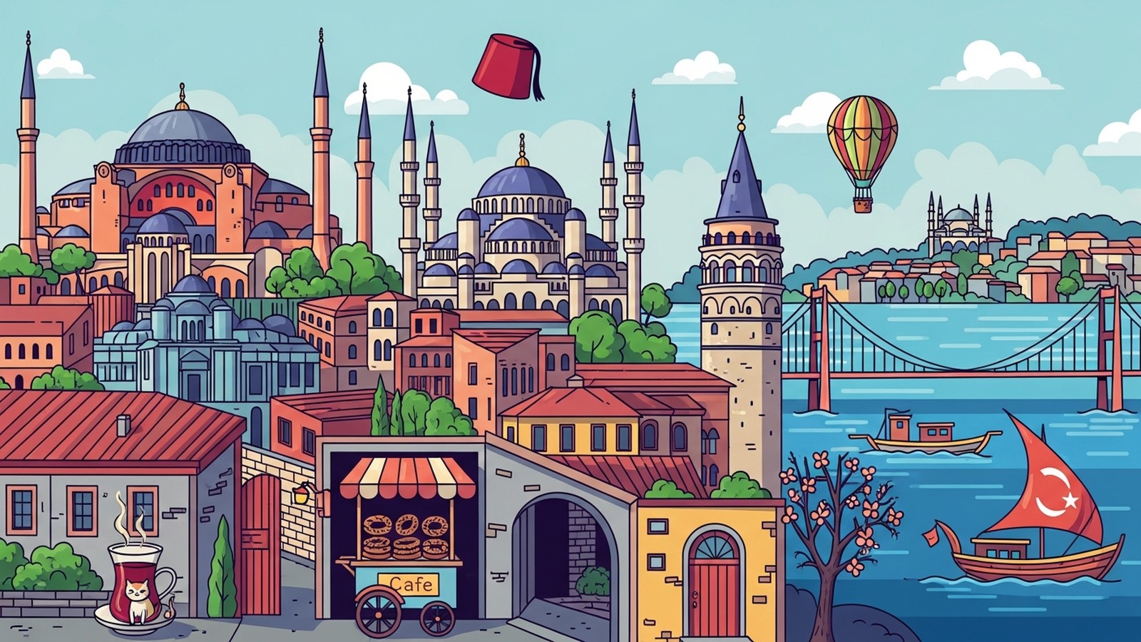 Bosphorus Walk: Palaces, Yalis & Asian Side