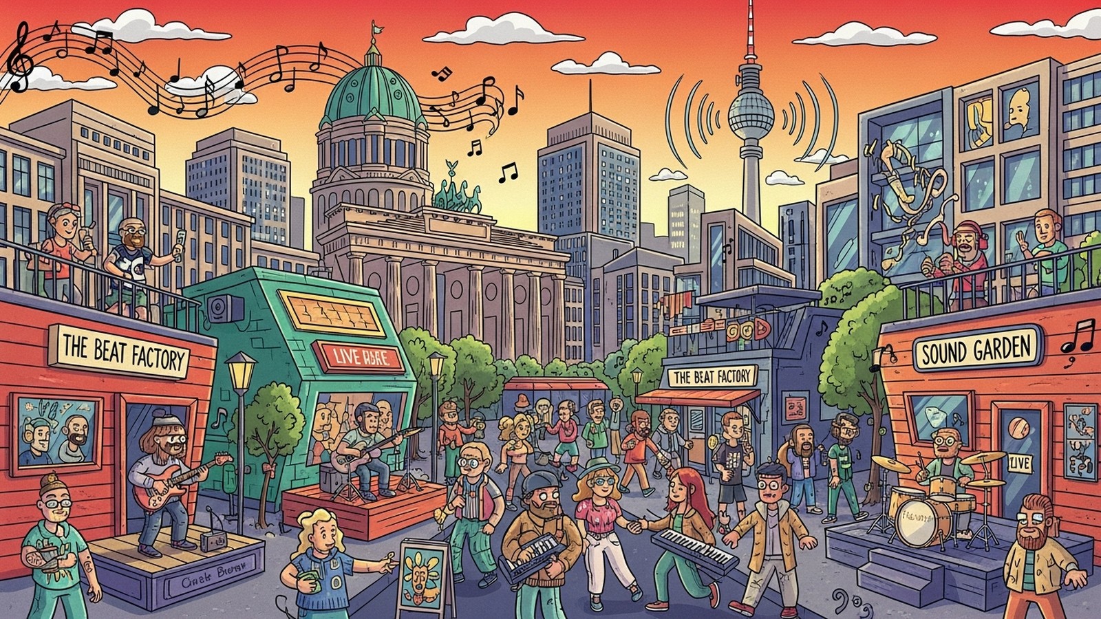 Techno Berlin: Underground Electronic Music