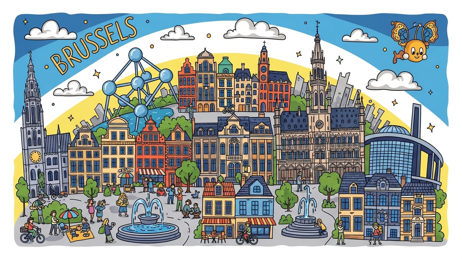 Atomium & Expo '58: Retro-Futuristic Brussels