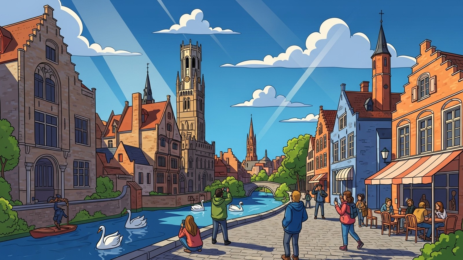 In Bruges: The Dark Comedy Film Walk