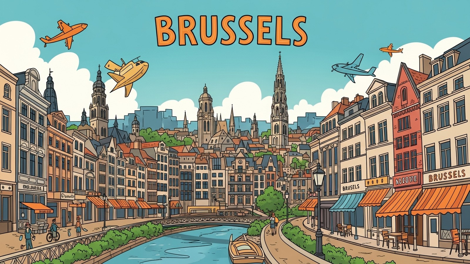 Waffles & Frites: Brussels Street Food Walk