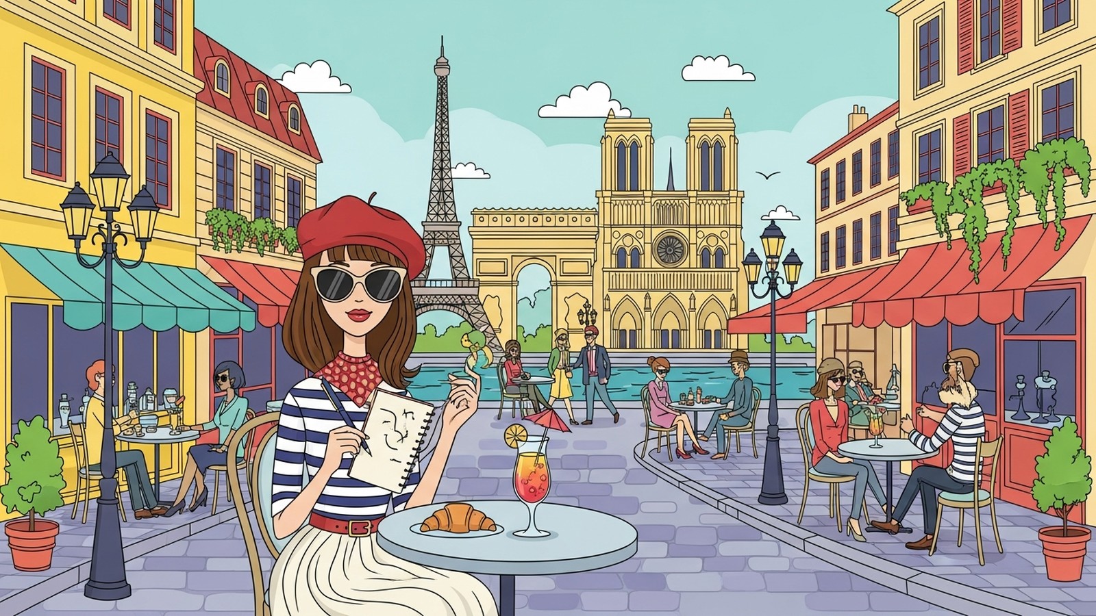 Midnight in Paris: A 1920s Time Travel Walk
