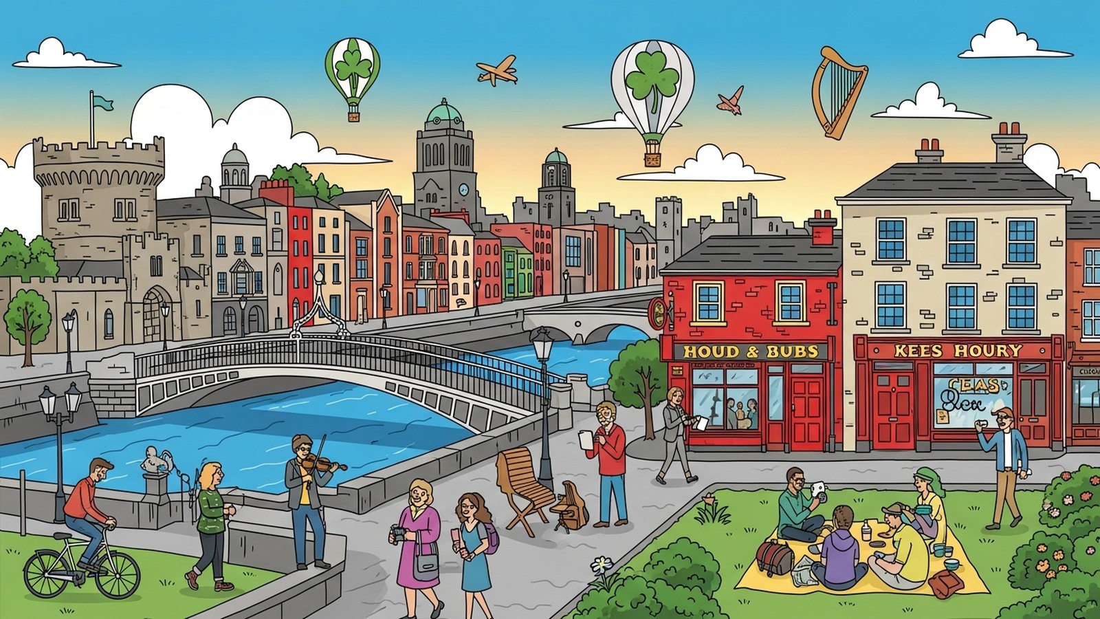Georgian Dublin: Doors, Squares & Townhouses